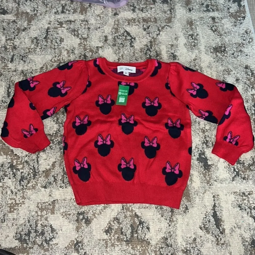GAP Kids | Red | MINNIE MOUSE SWEATER